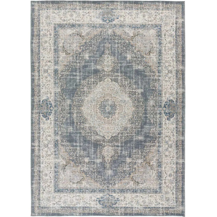 NEILA Alfombra vintage plegable en gris, varias medidas disponibles