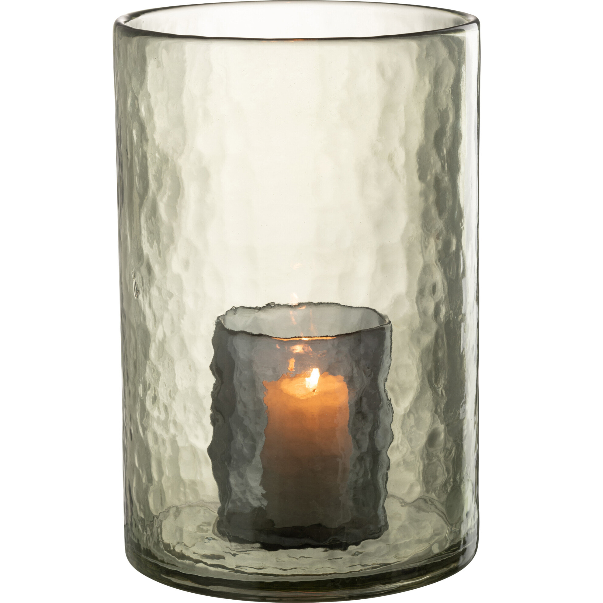 J-Line photophore Double - verre - vert - large