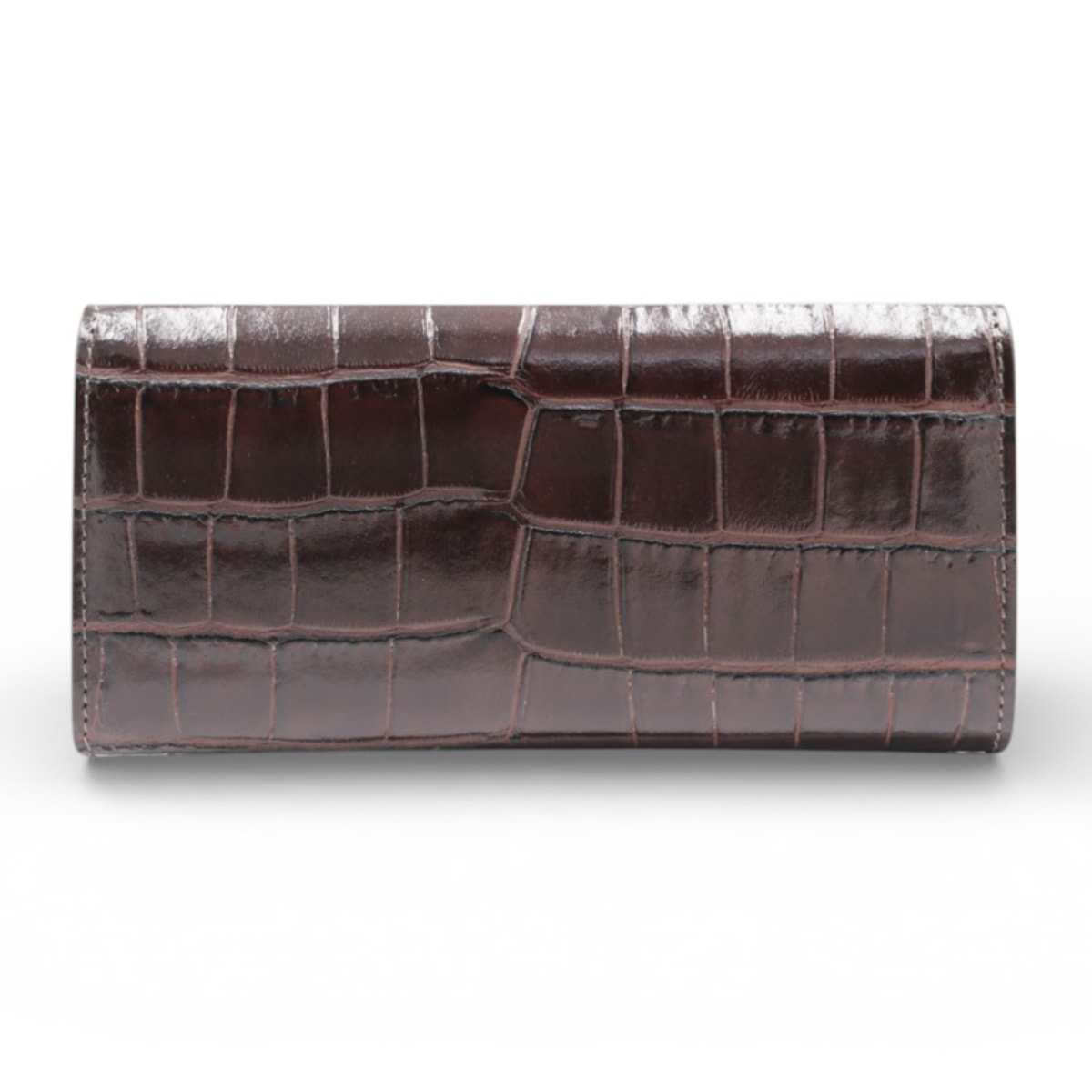 Cartera Cheval Firenze Cosmo Croc Marrón Oscuro