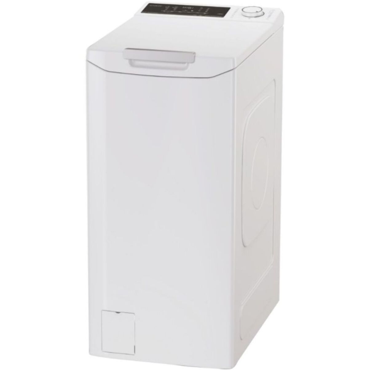 Lave linge top CANDY TCA474TM5-S - 7 kg - 1400 tr/min - Classe A - Moteur induction - Connecté