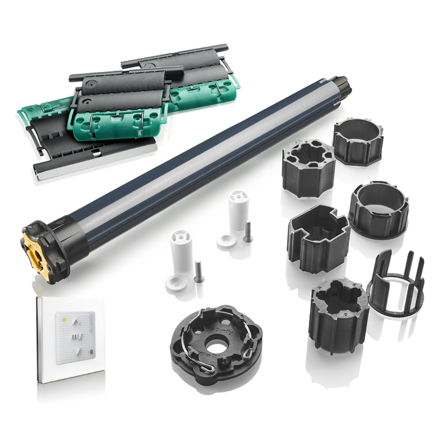 Kit de remplacement avec moteur Oximo io pour moteur volet roulant - sans fil io