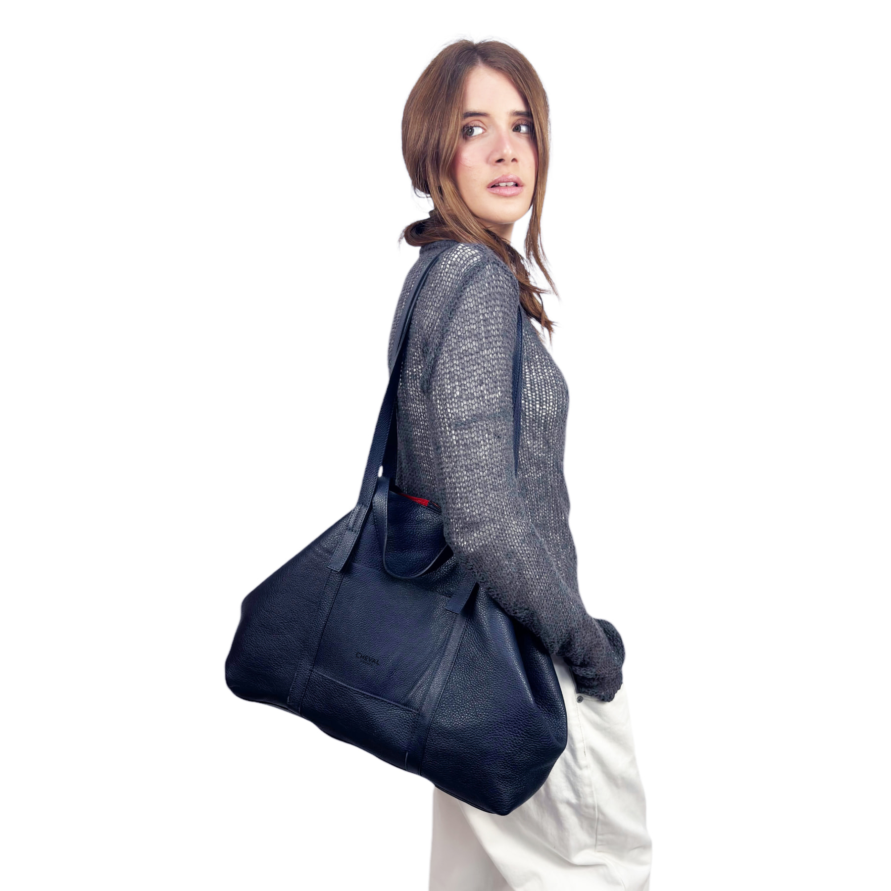 Bolso de Hombro Cheval Firenze Formentera A/S Azul Oscuro