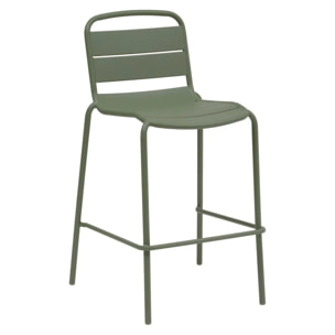 Chaise haute de jardin Alegoria empilable vert laurier