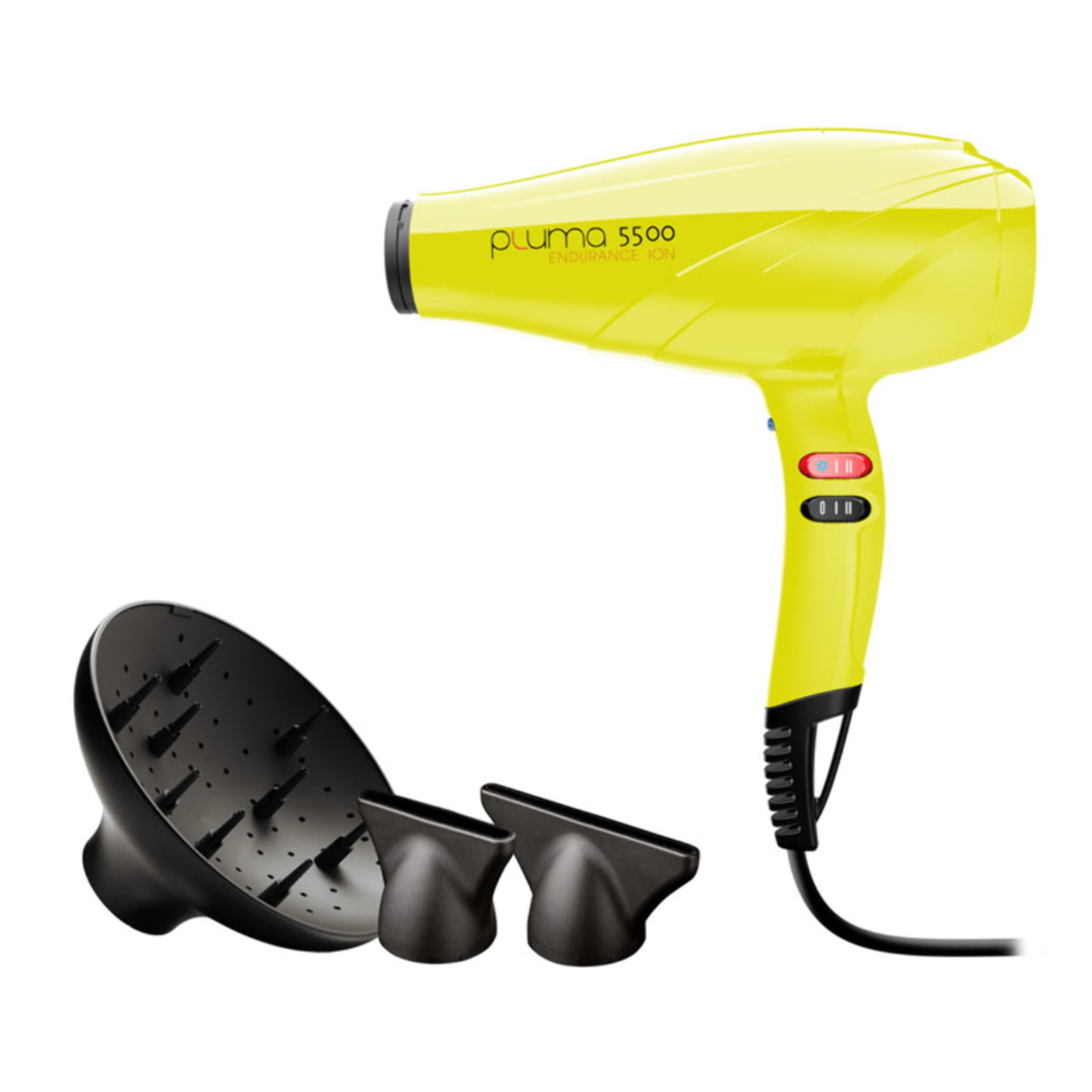 GA.MA Salon Exclusive Phon Pluma 5500 Endurance Ion Giallo 2400w