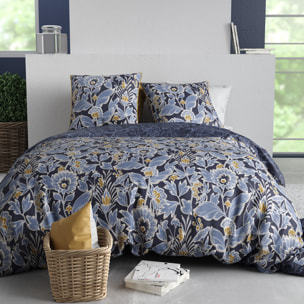 Parure housse de couette 3pcs 100% coton 57 fils penelope