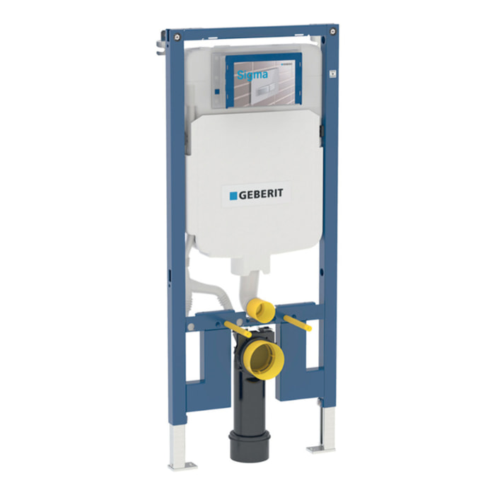 Duofix Bâti-support extra-plat 114 cm UP720, gain de place, avec réservoir à encastrer Sigma 8 cm (111.796.00.1)