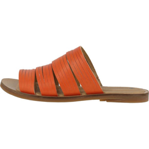 Sandalias N5183 VAQUETILLA CARROT / TULIP color Carrot