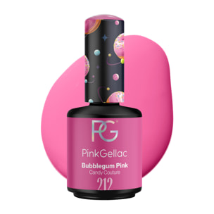 Vernis semi-permanent - 212 Bubblegum Pink - 15 ml