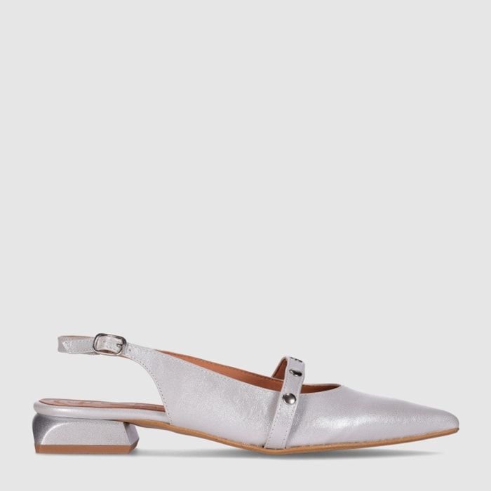 Zapatos - Plata/Metal Silver - Tacón: 3 cm