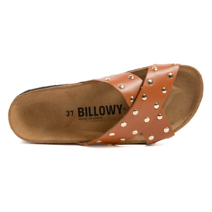 SANDALIA PLATAFORMA BILLOWY MARRON