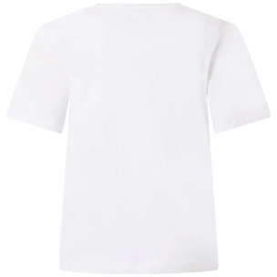 T-Shirts & Top Kappa Donna Logo Gamasto Bianco