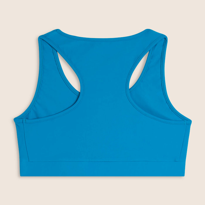 Reggiseno sportivo con retro a vogatore in tessuto tecnico