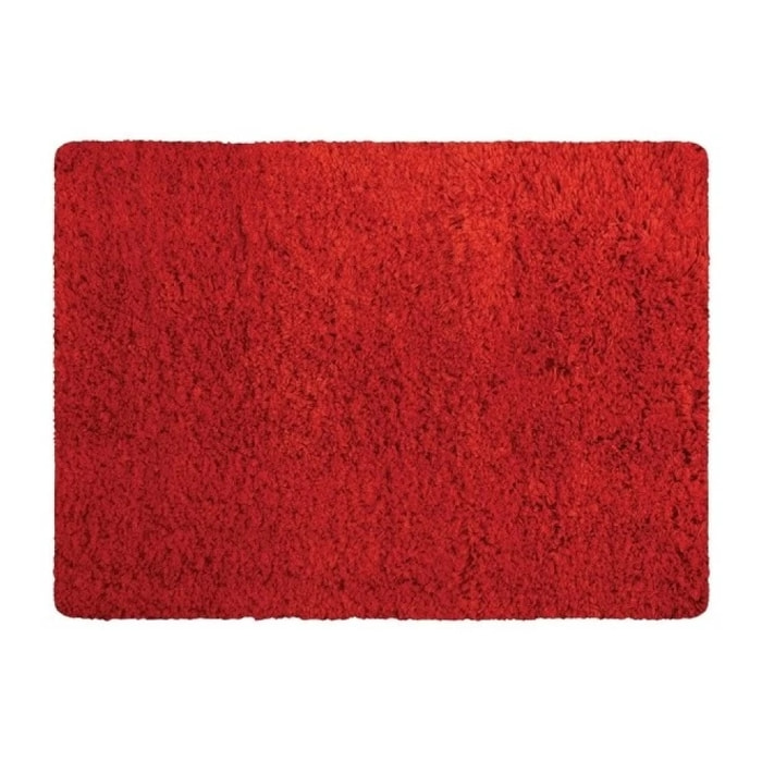 Tapis de bain Microfibre Rouge MSV