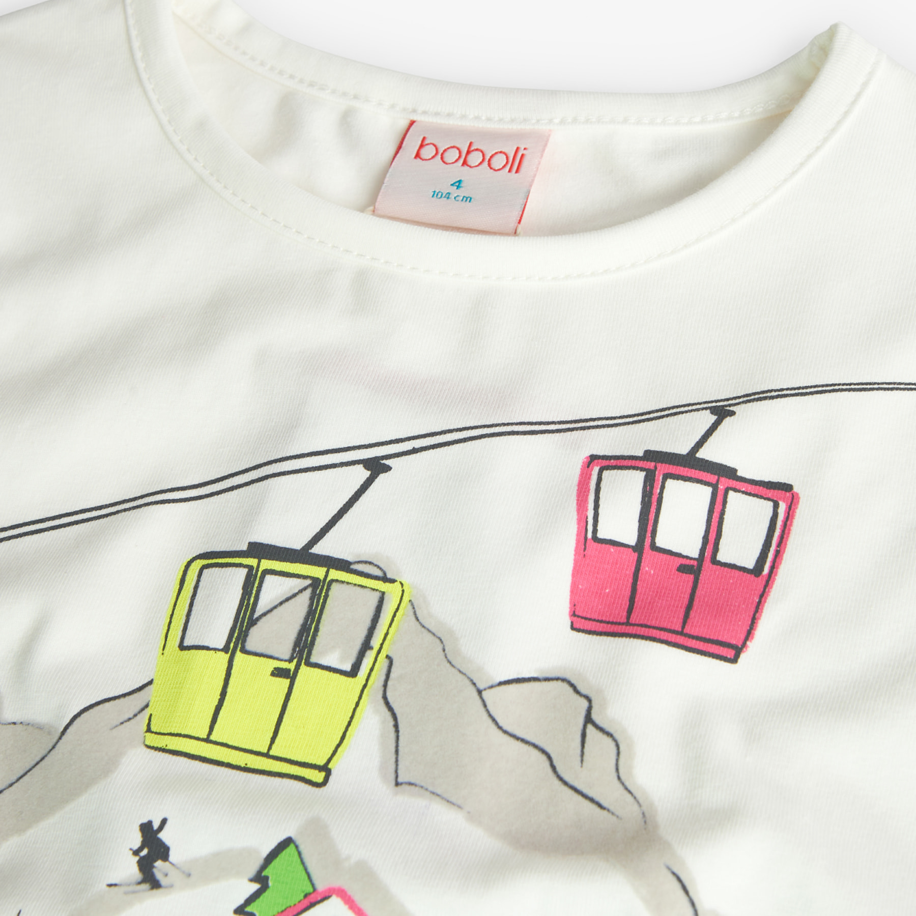 Camiseta punto elástico de niña -BCI