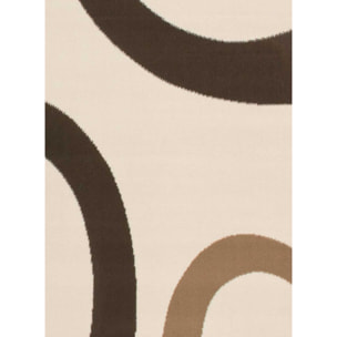 Tapis salon et chambre tissé motif rond FIHA