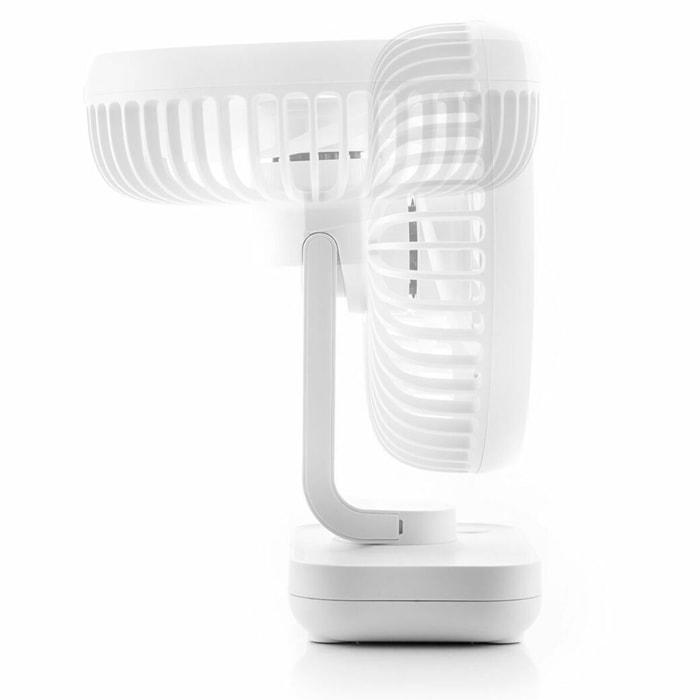 Ventilateur de Bureau Rechargeable Fanrec InnovaGoods Ø5,4'' 3600 mAh / 13,3 W