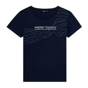 T-shirt “FREDDY TRAINING” con Motivo Grafico