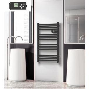 sèche-serviette electrique 500w Noir