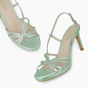 SANDALIAS VERDES LODIN