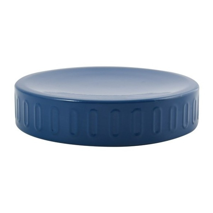 Porte Savon Acier HABANA Bleu Foncé MSV