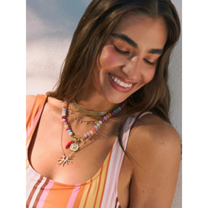 Collar Sole Mio Baño Oro