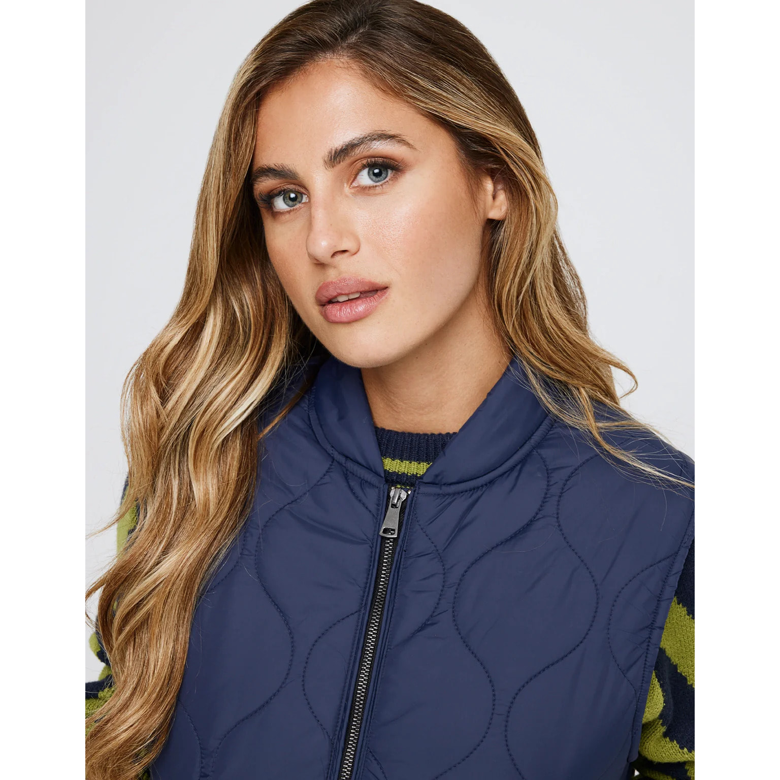 Chaleco Azul Marino Acolchado - Jantersin