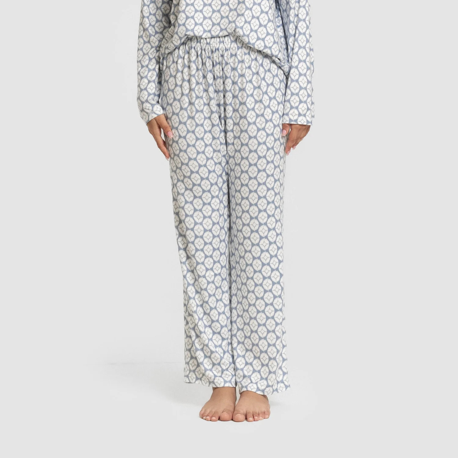 Pigiama lungo da donna secret fatuo indigo