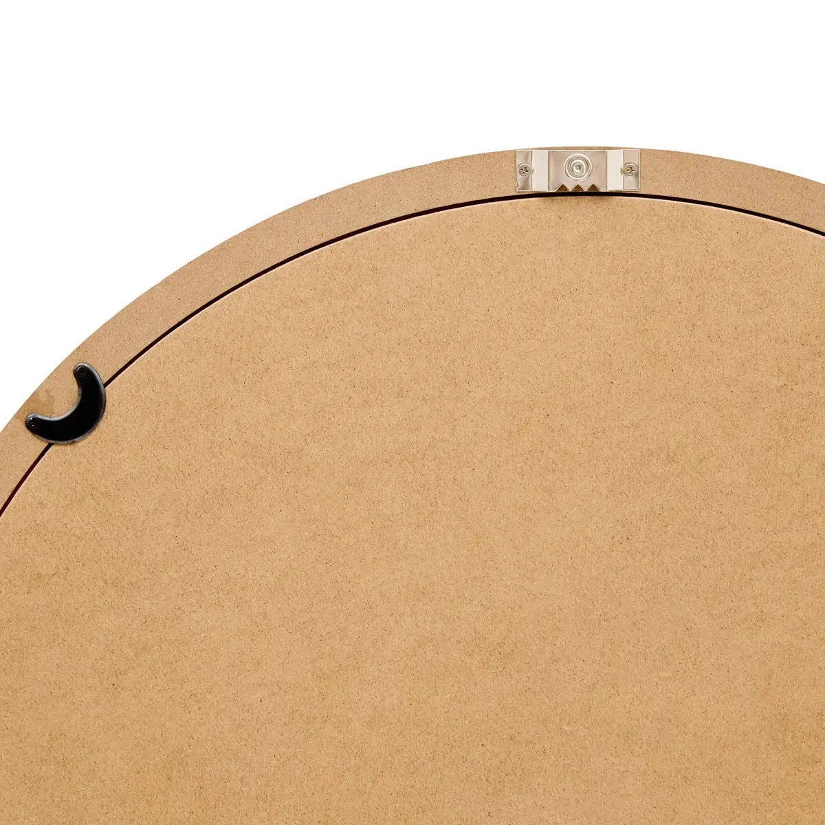 Miroir Trudy rond D.55cm beige