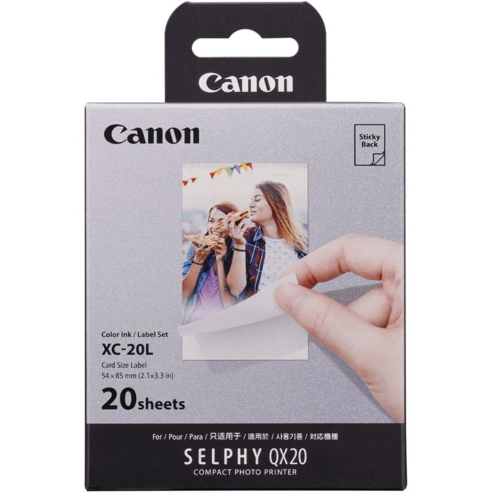 Papier photo instantané CANON XC-20L