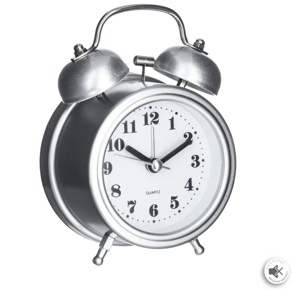 Réveil métal - H11 - 7 cm