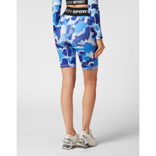PLEIN SPORT Sport Leggings CAMOUFLAGE
