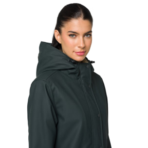 Giacca Hot Buttered termica impermeabile Karen verde scuro