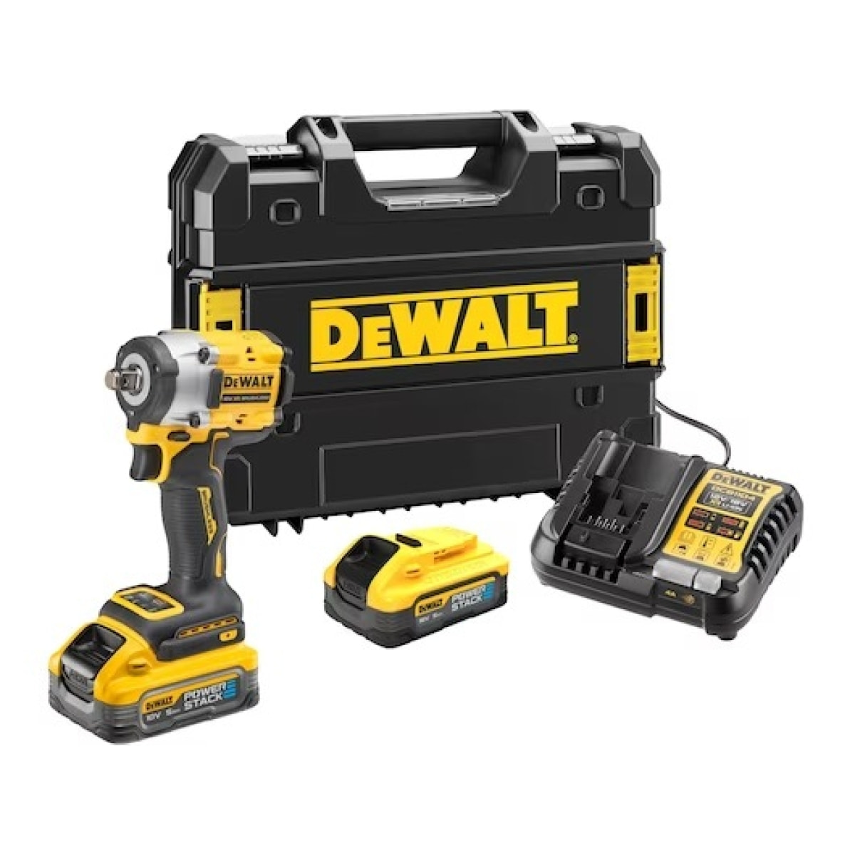 Boulonneuse 1/2” XR 18V DEWALT 5Ah Li-Ion Brushless 406 Nm Jonc de Sécurité - DCF921H2T-QW