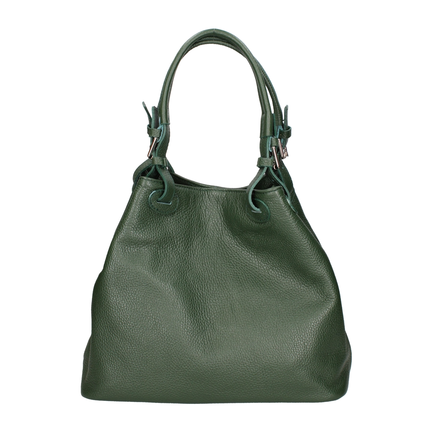 Borsa a spalla da donna In Vera pelle Made in Italy 29x32x17 cm