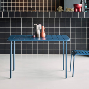 Table de jardin métal 4 places AMÉLIA