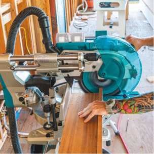 Sierra radial MAKITA 36V 2x18V Li-Ion Ø305 mm - Sin batería ni cargador - DLS211ZU