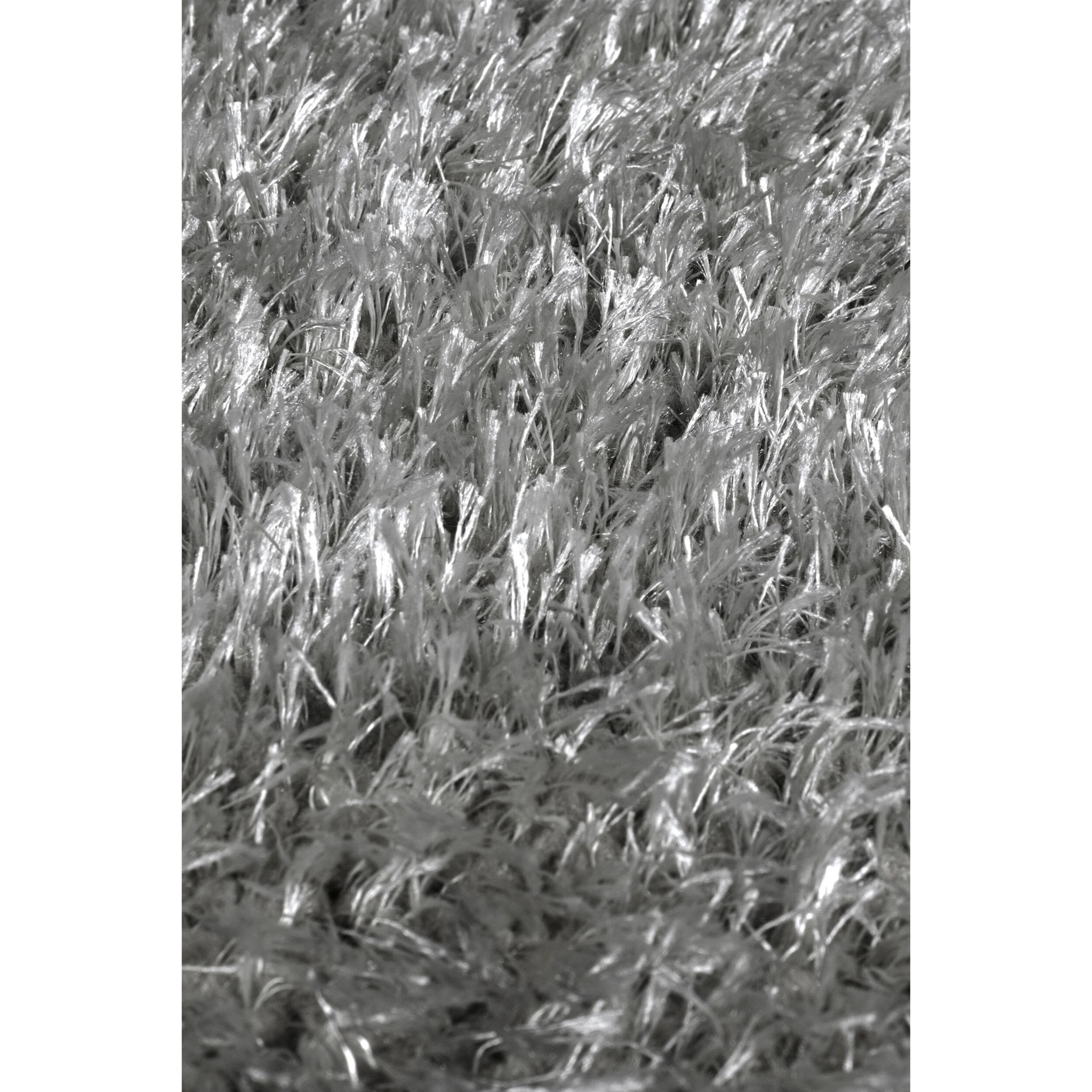 Tapis de couloir SHAGGY Gris clair
