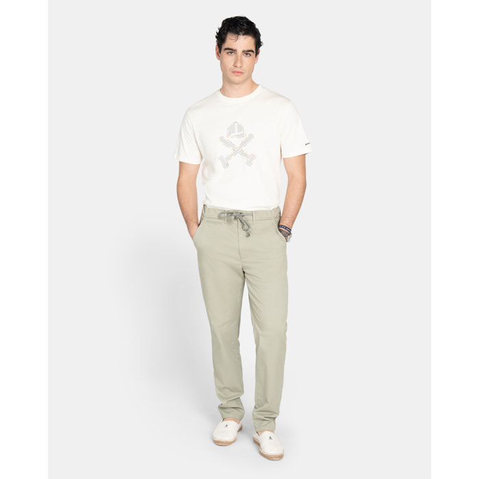 CAMISETA STITCHING LOGO
