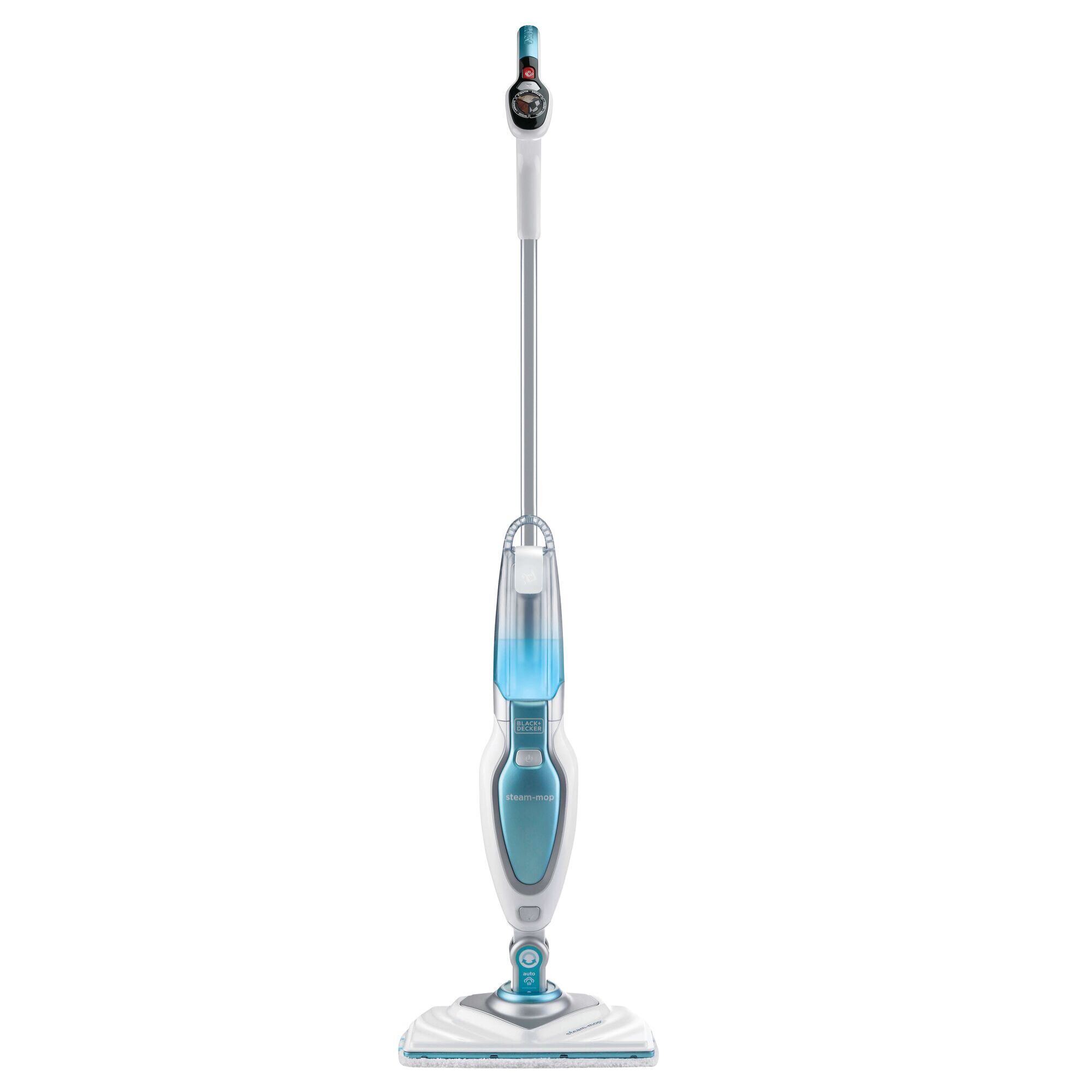 Balai vapeur avec tête delta 1600W, 4 accessoires, 99,9% des bactéries et germes tués sans produit chimique
