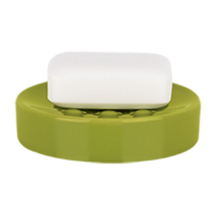 Porte savon Céramique TUBE Vert Spirella