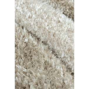 Tapis shaggy design sculpté VELVET