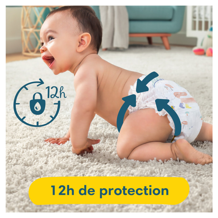 240 Couches Pampers Premium Protection, Taille 2, 4-8 kg