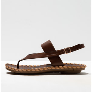 Sandalias S3281 RESTORED SKIN BROWN/NEBBIOLO color Brown