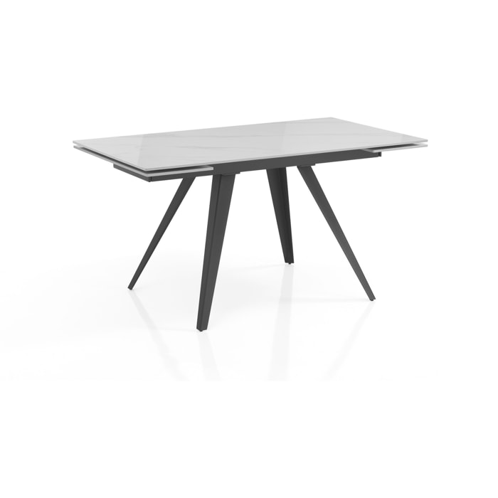 Tomasucci Table extensible EKA MARBRE BLANC