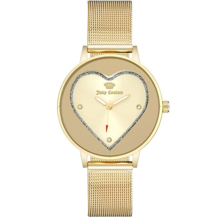 Reloj Juicy Couture JC1240CHGP Mujer Analogico Cuarzo con Correa de Acero inoxidable