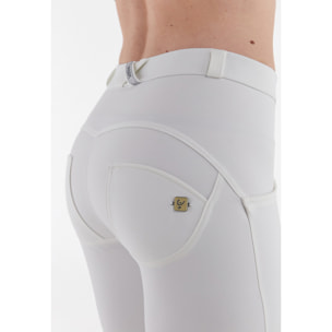 Pantaloni push up WR.UP® superskinny similpelle ecologica