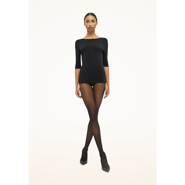 Top a maniche corte Viscose Knit Top Short Sleeves
