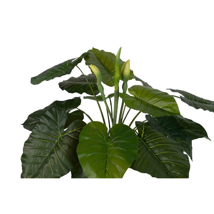 Planta Artificial Taro Con Maceta 95x95x120 Cm