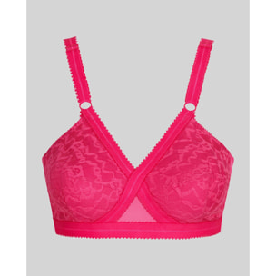 Sujetador sin aros cruzado mágico 556