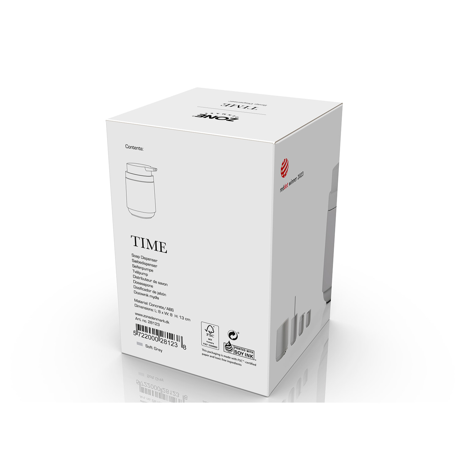 Distributeur de savon Time